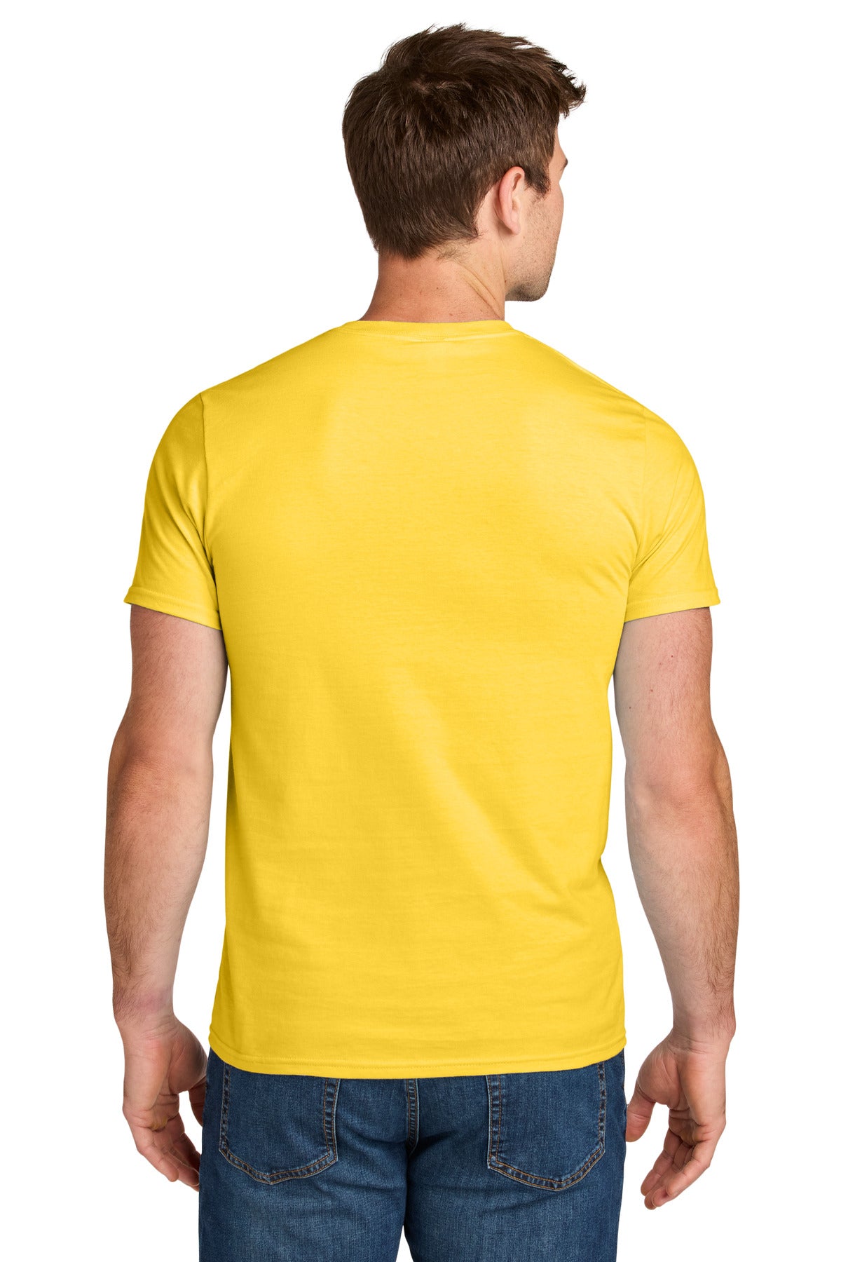 IslandYllw Jerzees Ultimate Unisex Ring Spun T-Shirt IC46M plain