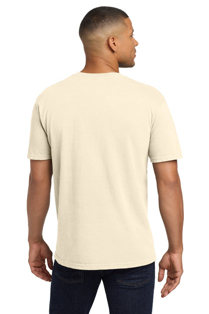 Ivory COMFORT COLORS Heavyweight Ring Spun Pocket Tee. 6030 plain