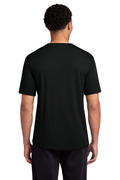 Jet Black Port & Co Performance Tee. PC380 plain