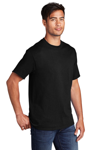 JetBlack Port & Co Core Cotton DTG Tee PC54DTG plain