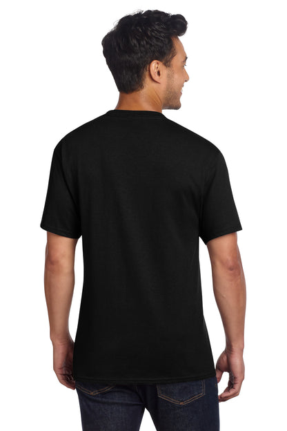 JetBlack Port & Co Core Cotton DTG Tee PC54DTG plain