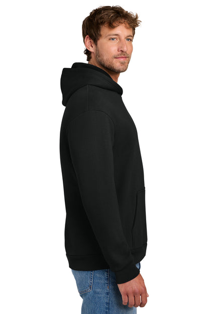 JetBlack Port & Co Easy Fleece Pullover Hooded Sweatshirt PC68H