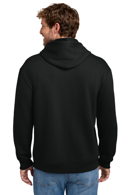 JetBlack Port & Co Easy Fleece Pullover Hooded Sweatshirt PC68H