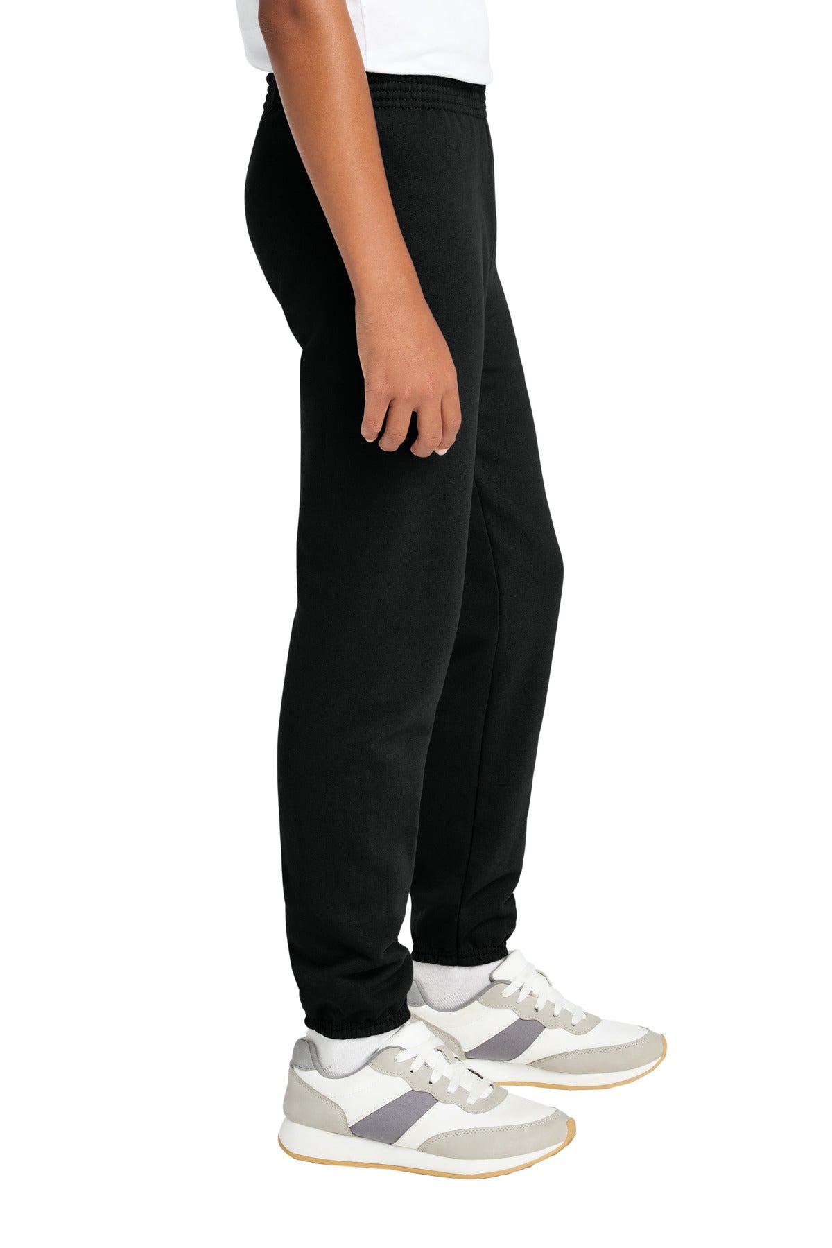 JetBlack Port & Co Youth Core Fleece Sweatpant PC78YP
