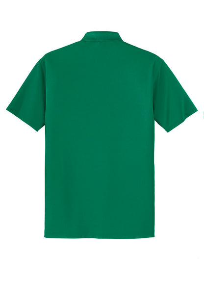 Jewel Green Port Authority Dry Zone Grid Polo. K572 plain