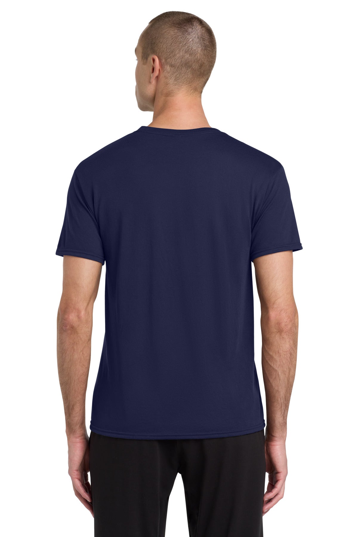JNavy Jerzees Dri-Power 100% Polyester T-Shirt. 21M plain