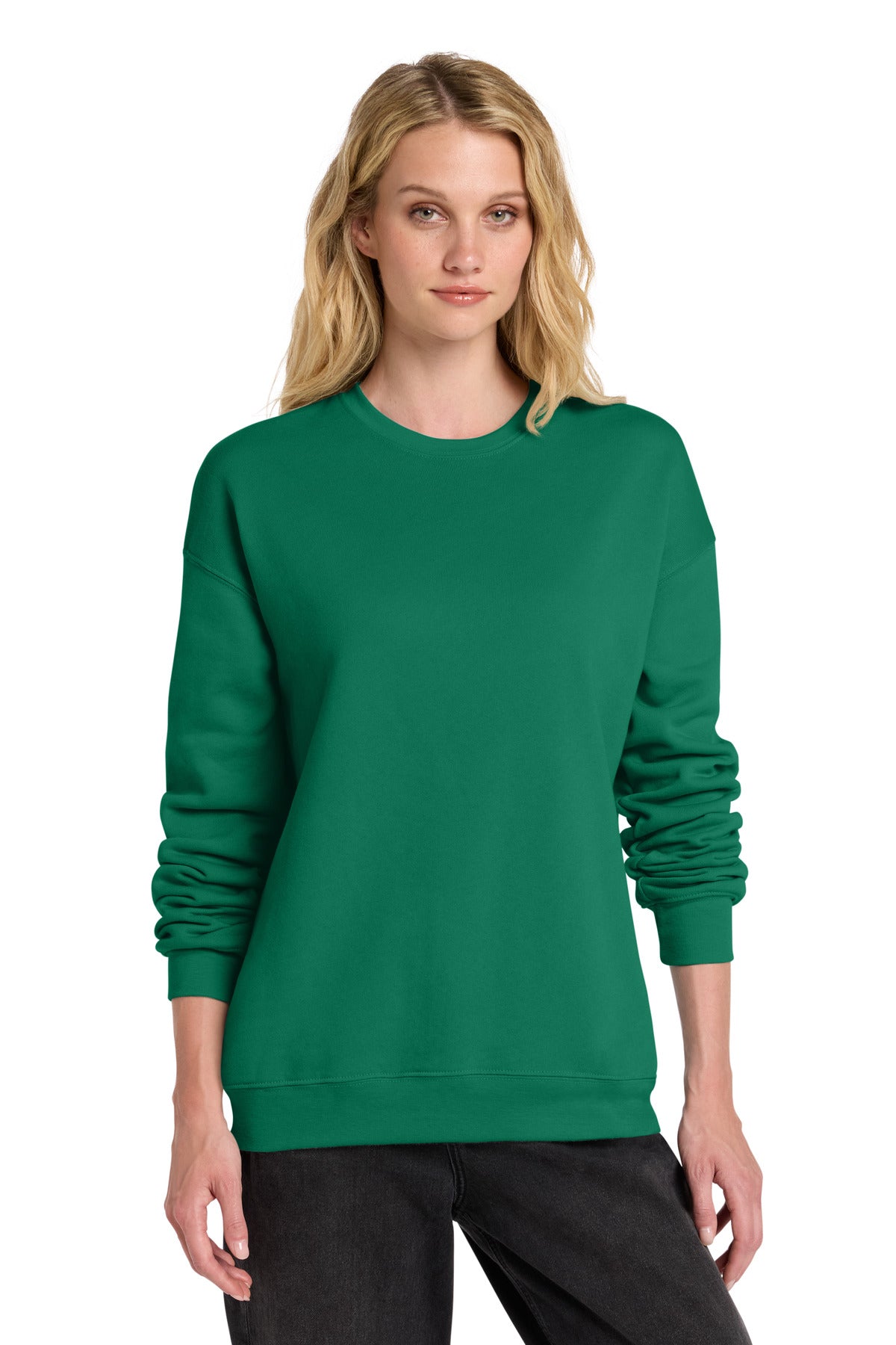 Kelly BELLA+CANVAS Unisex Sponge Fleece Drop Shoulder Sweatshirt. BC3945