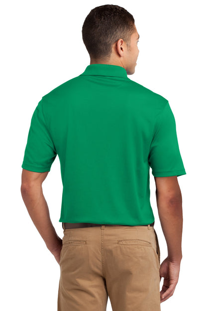 Kelly Green Sport-Tek Dri-Mesh Polo. K469 plain
