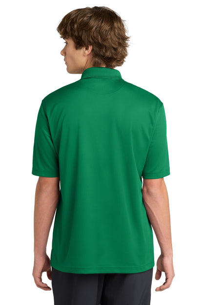 Kelly Green Sport-Tek Dri-Mesh Polo. K469 plain