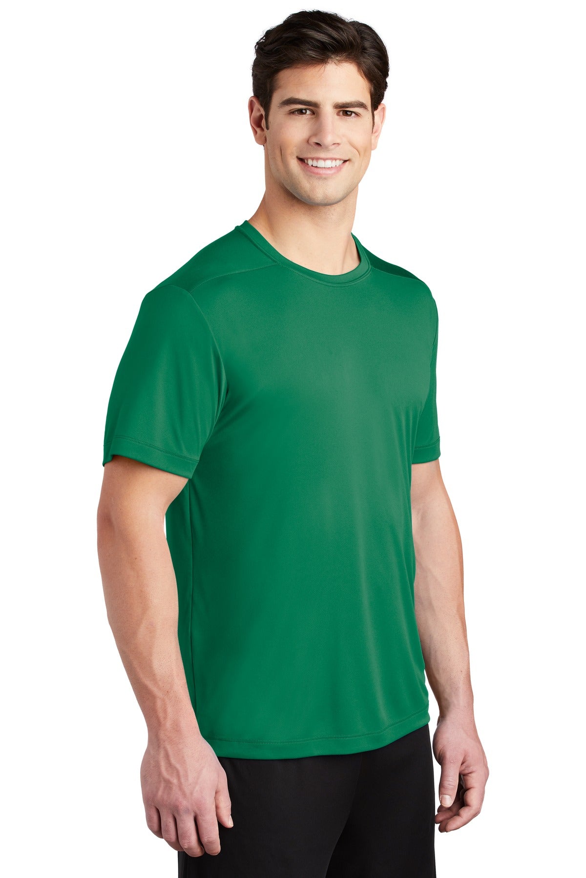 Kelly Green Sport-Tek Posi-UV Pro Tee. ST420 plain