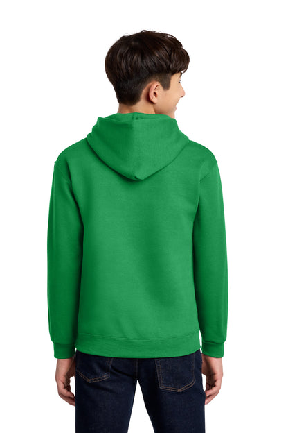 Kelly Jerzees - Youth NuBlend Pullover Hooded Sweatshirt. 996Y plain