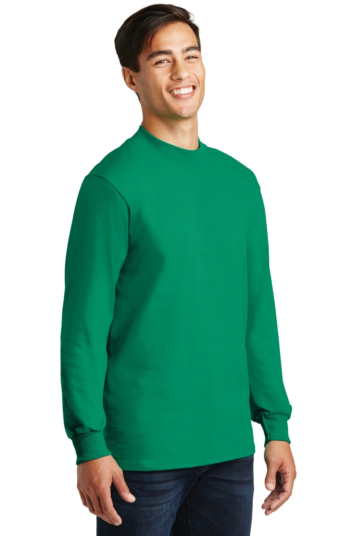 Kelly Port & Co Essential Mock Turtleneck. PC61M plain