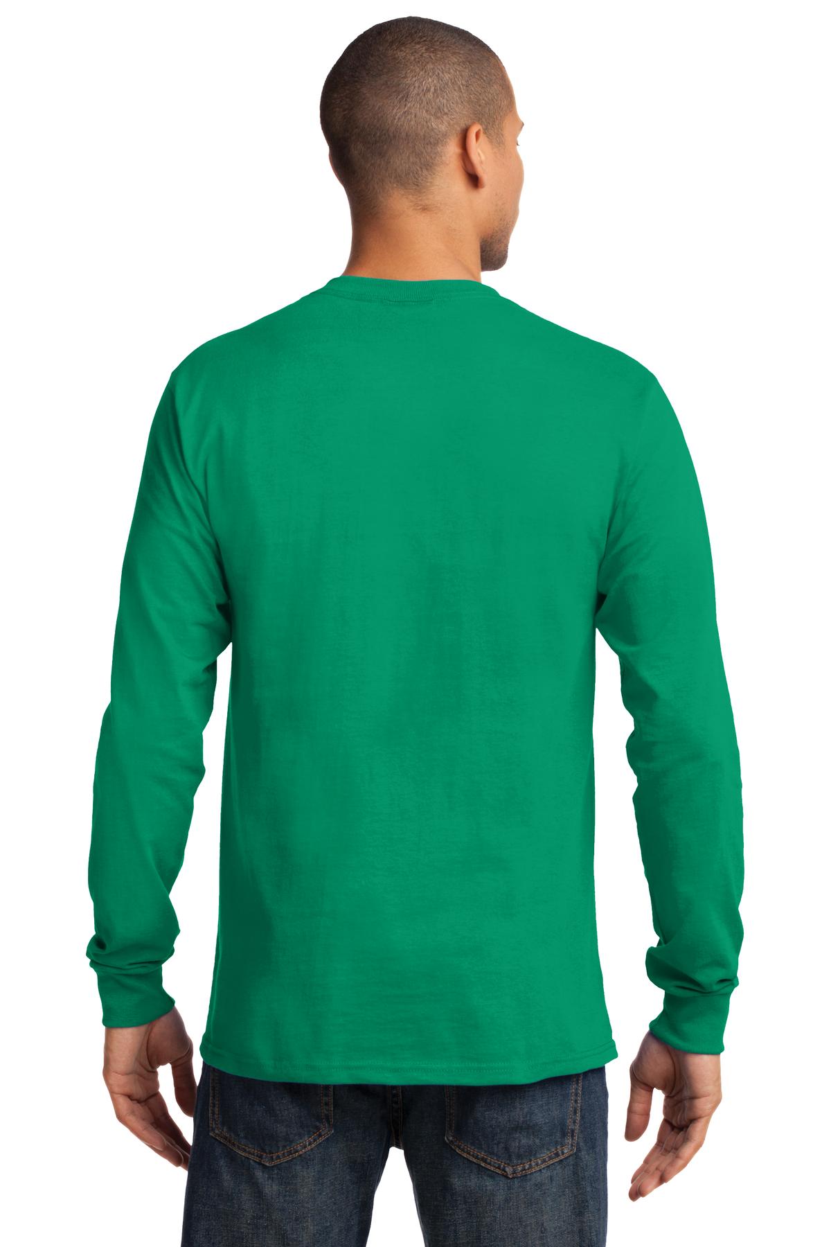 Kelly Port & Co Long Sleeve Essential Tee. PC61LS plain