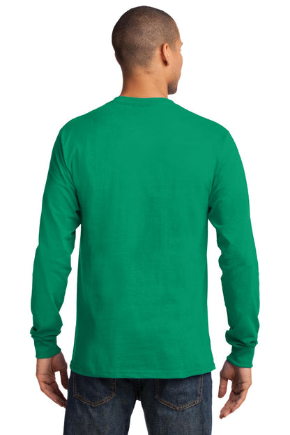 Kelly Port & Co Long Sleeve Essential Tee. PC61LS plain