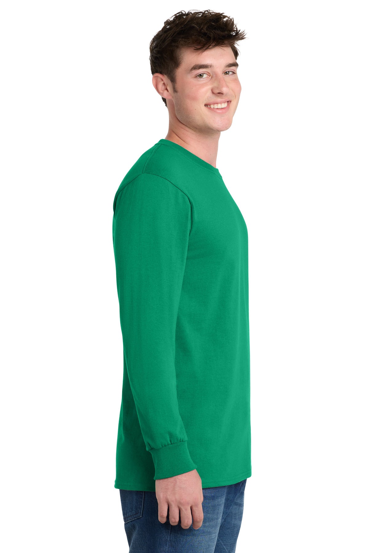 Kelly Port & Co Long Sleeve Essential Tee. PC61LS plain