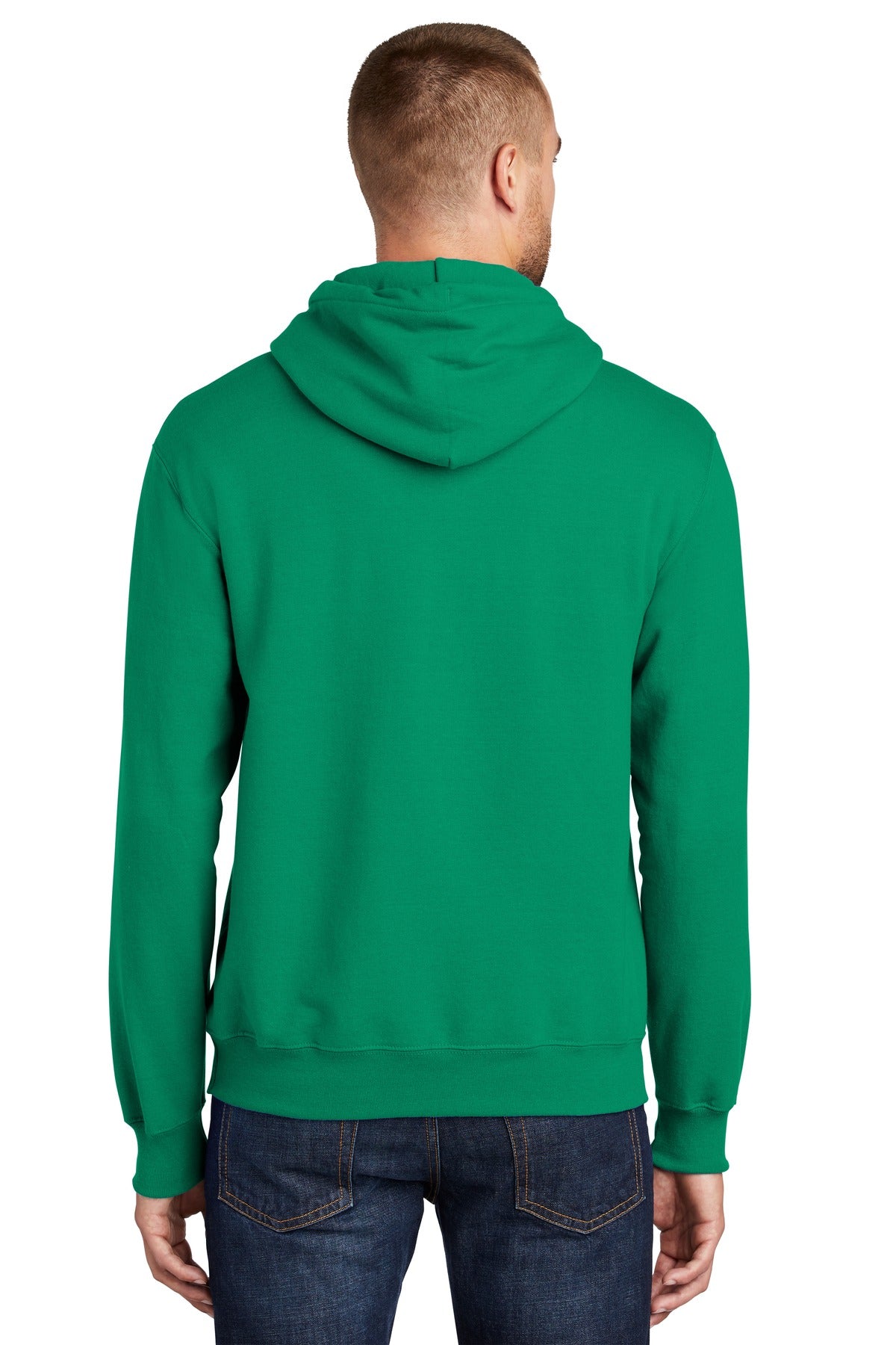 Kelly Port & Co Tall Essential Fleece Pullover Hooded Sweatshirt. PC90HT plain
