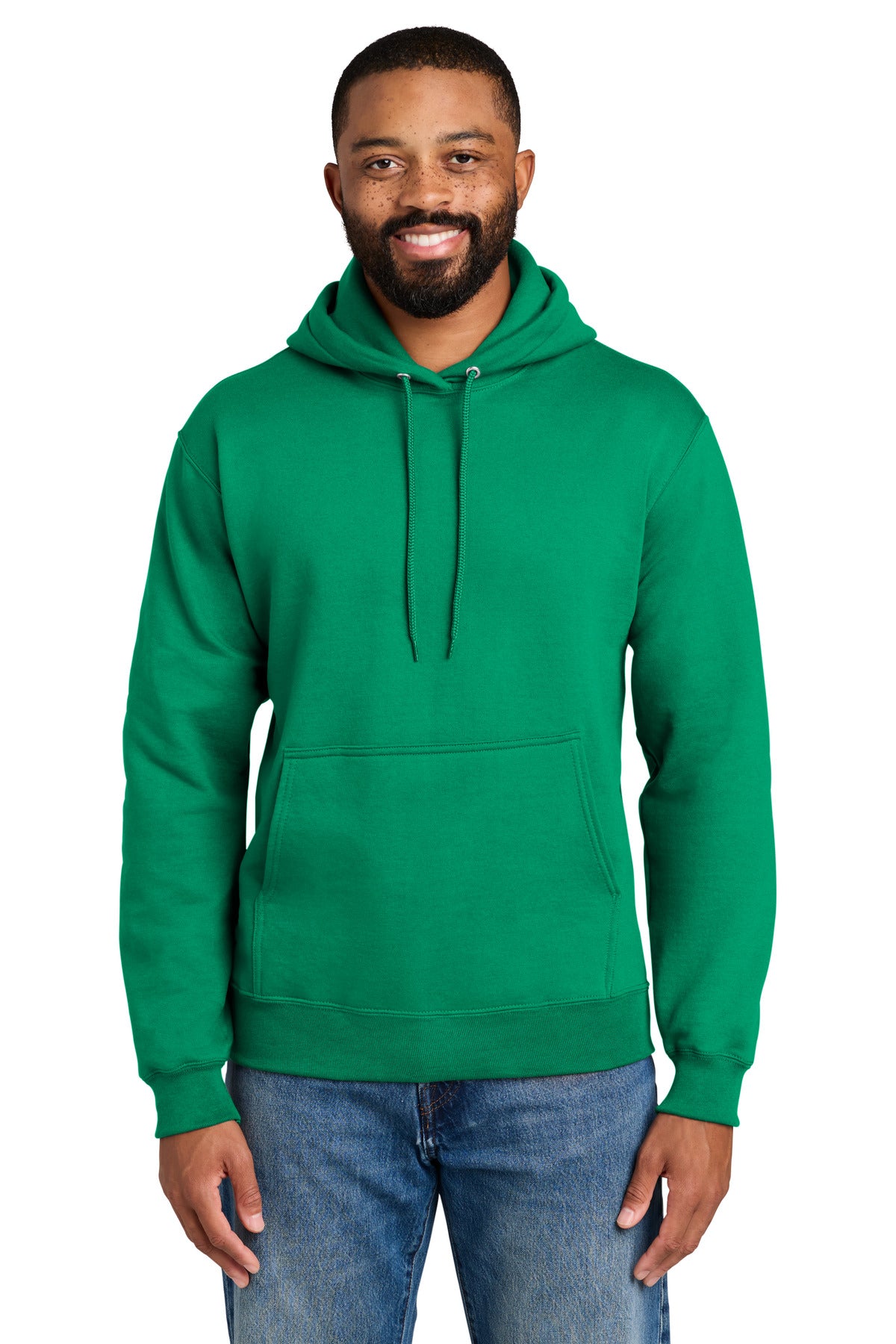 Kelly Port & Co Tall Essential Fleece Pullover Hooded Sweatshirt. PC90HT plain