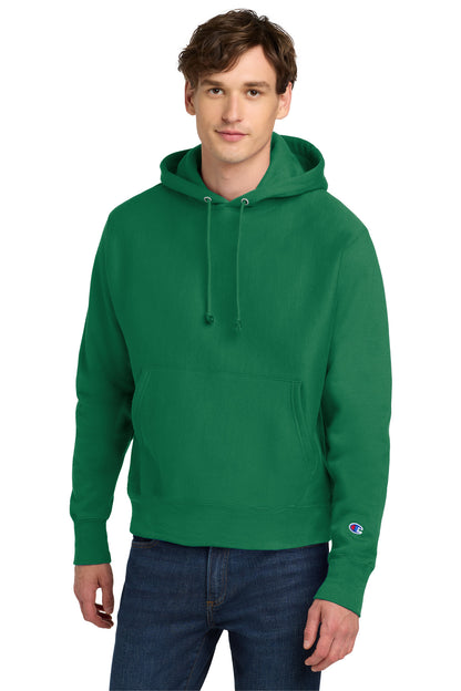 KellyGreen Champion Reverse Weave Hooded Sweatshirt S101
