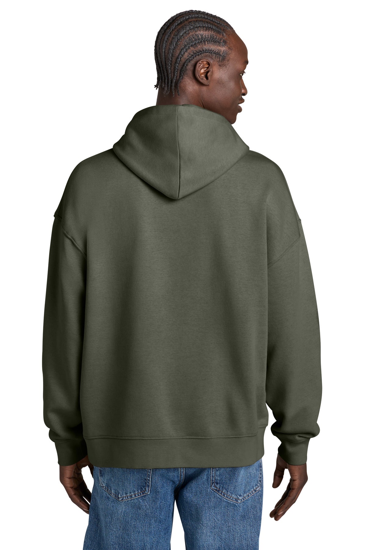KhakiGreen Stanley/Stella Unisex Chaser Hooded Sweatshirt SXU038 plain