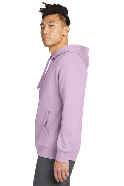 Lavender New Era Heritage Fleece Pullover Hoodie NEA525 plain