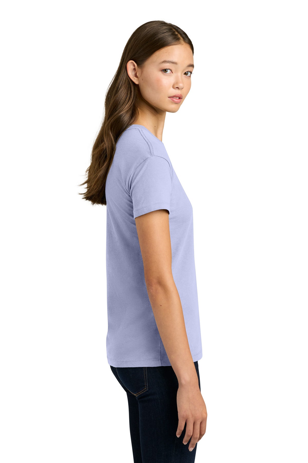 Lavender Next Level Apparel Women's Cotton Relaxed Tee NL3910 plain