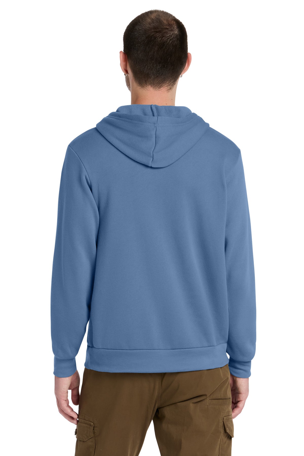 LavenderBl BELLA+CANVAS Unisex Sponge Fleece Pullover Hoodie. BC3719 plain