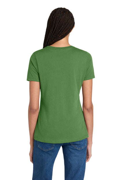 Leaf BELLA+CANVAS Women's Relaxed Jersey Short Sleeve Tee. BC6400 plain