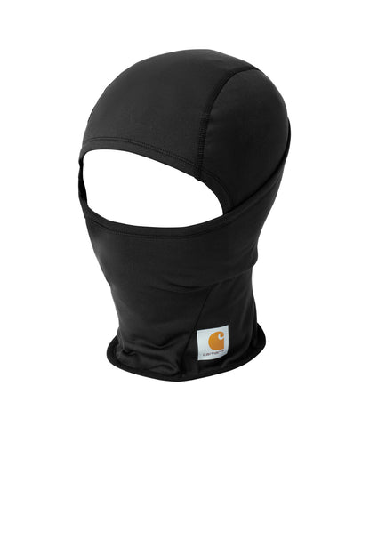 Left View of Black Carhartt Force Helmet-Liner Mask. CTA267 plain