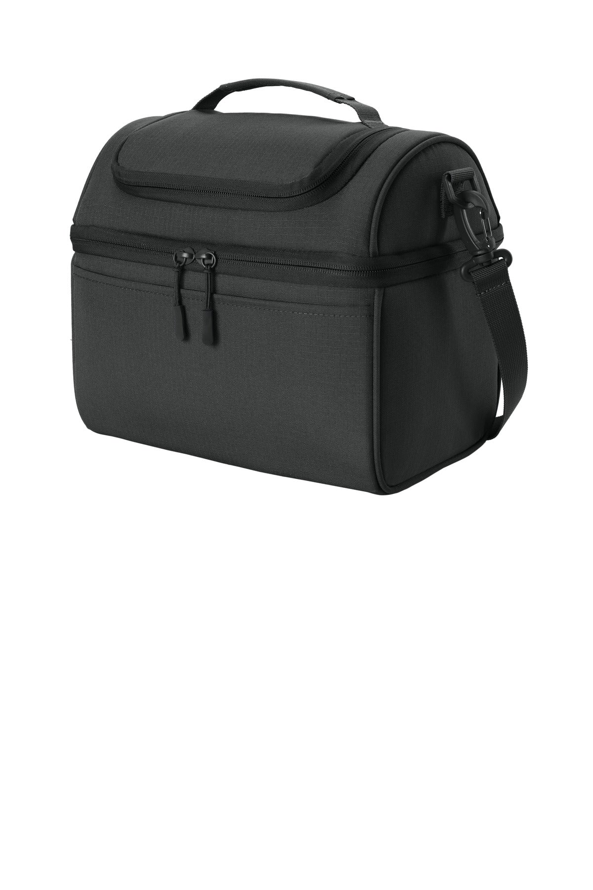 Left View of Black Port Authority Dome Cooler BG517 plain