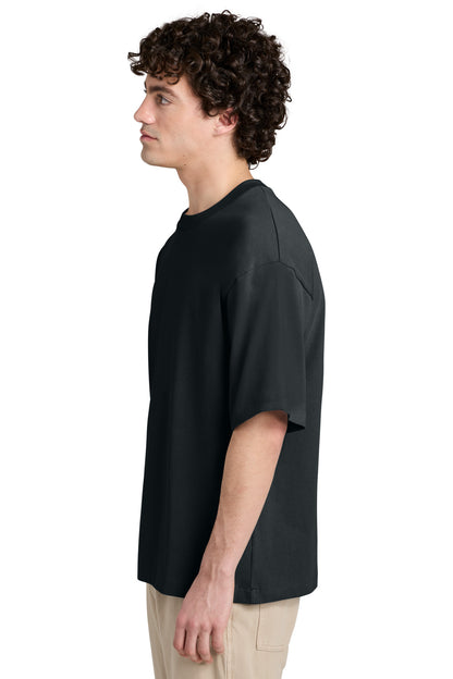 Left View of Black Stanley/Stella Unisex Asher Tee SXU039 plain