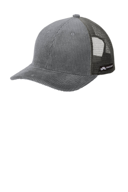 Left View of CGray/Gray LIMITED EDITION Spacecraft Conway Trucker Cap SPC1 plain