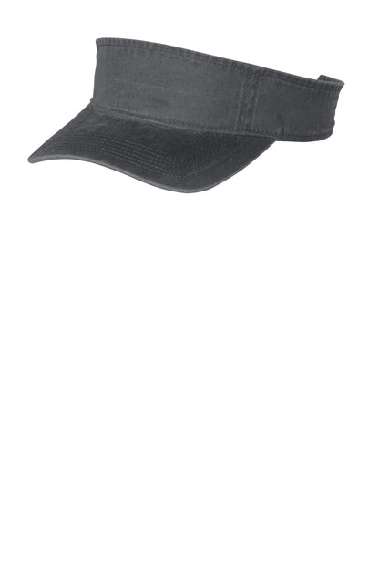 Left View of Coal Port Authority Beach Wash Visor. C944 plain