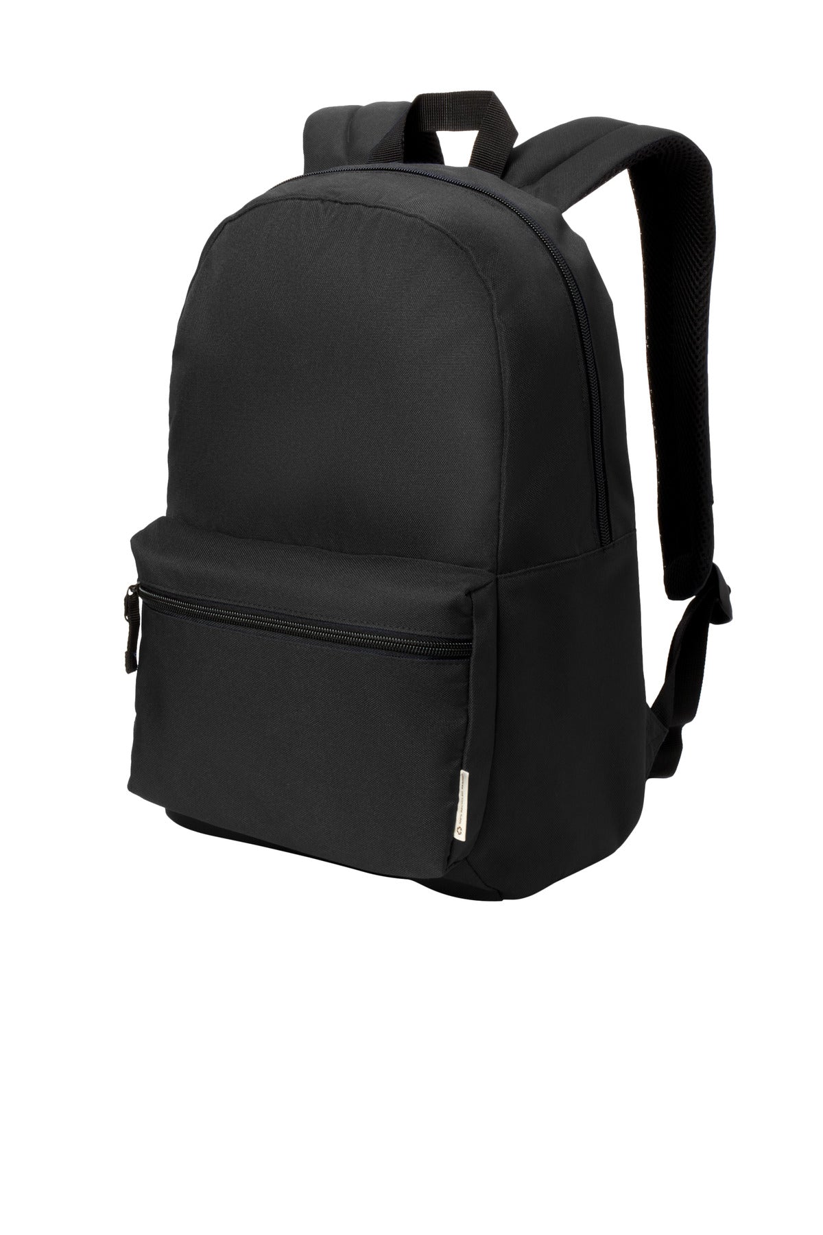 Left View of DeepBlack Port Authority C-FREE Recycled Backpack BG270 plain