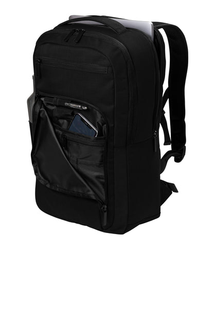 Left View of DeepBlack Port Authority Impact Tech Backpack BG225 plain