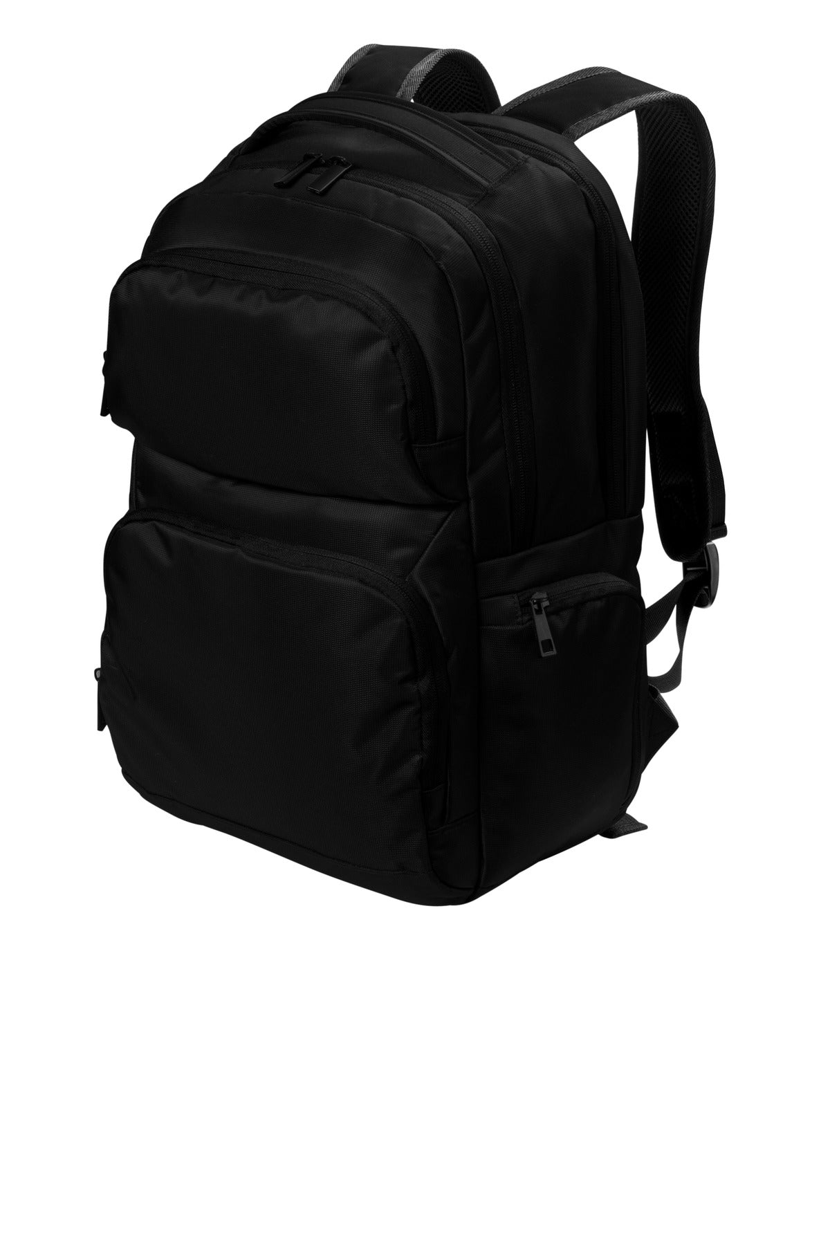 Left View of DeepBlack Port Authority Transit Backpack BG224 plain