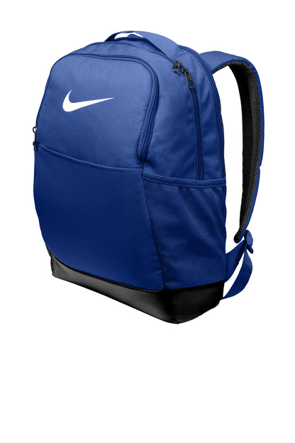 Left View of GameRoyal Nike Brasilia Medium Backpack NKDH7709 plain