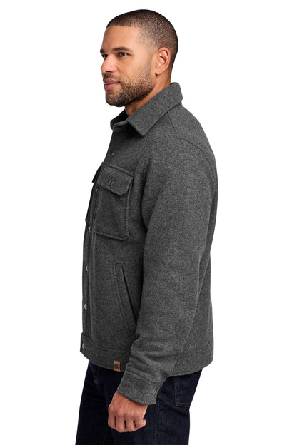 Left View of GphHeather Russell Outdoors Basin Jacket RU550 plain