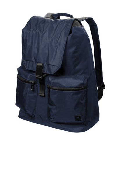Left View of RiverBlNv OGIO Evolution Pack 91015 plain