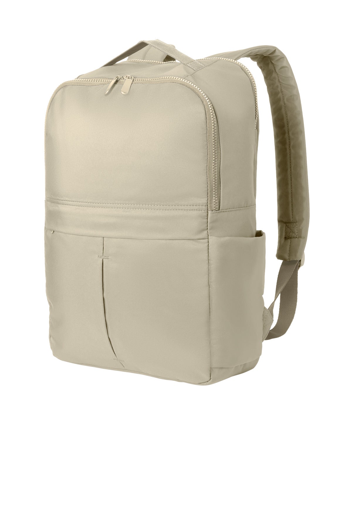 Left View of Sahara Port Authority Matte Backpack BG235 plain