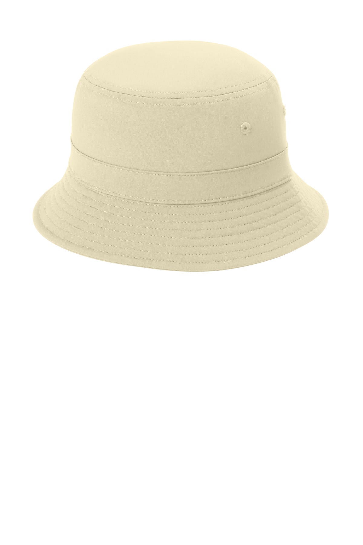 Left View of Sahara Port Authority Poly Bucket Hat C980 plain