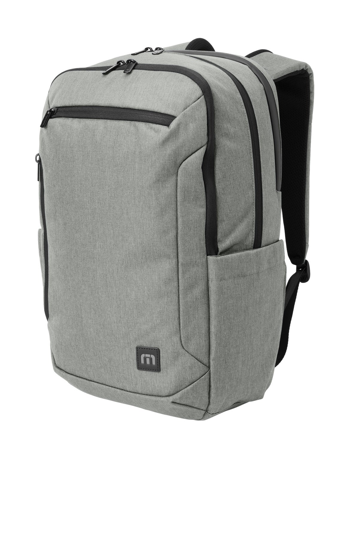 Left View of ShdGyHthr TravisMathew Duration Backpack TMB105 plain