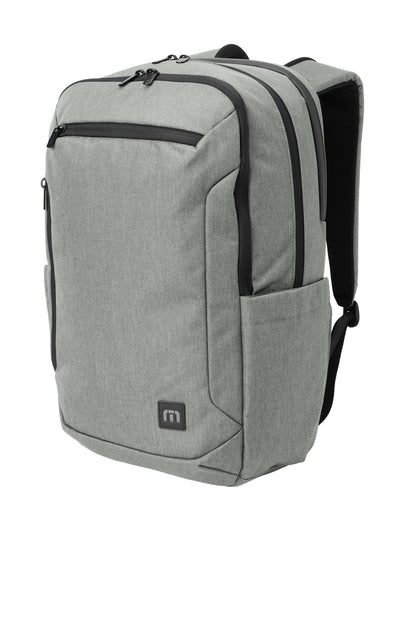 Left View of ShdGyHthr TravisMathew Duration Backpack TMB105 plain