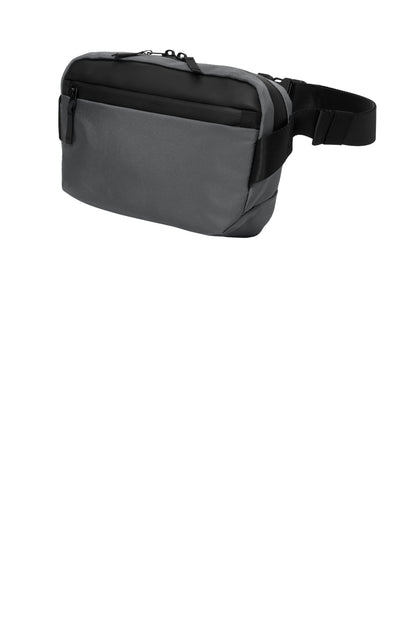 Left View of StormGrey Mercer+Mettle Crossbody Pack MMB600 plain