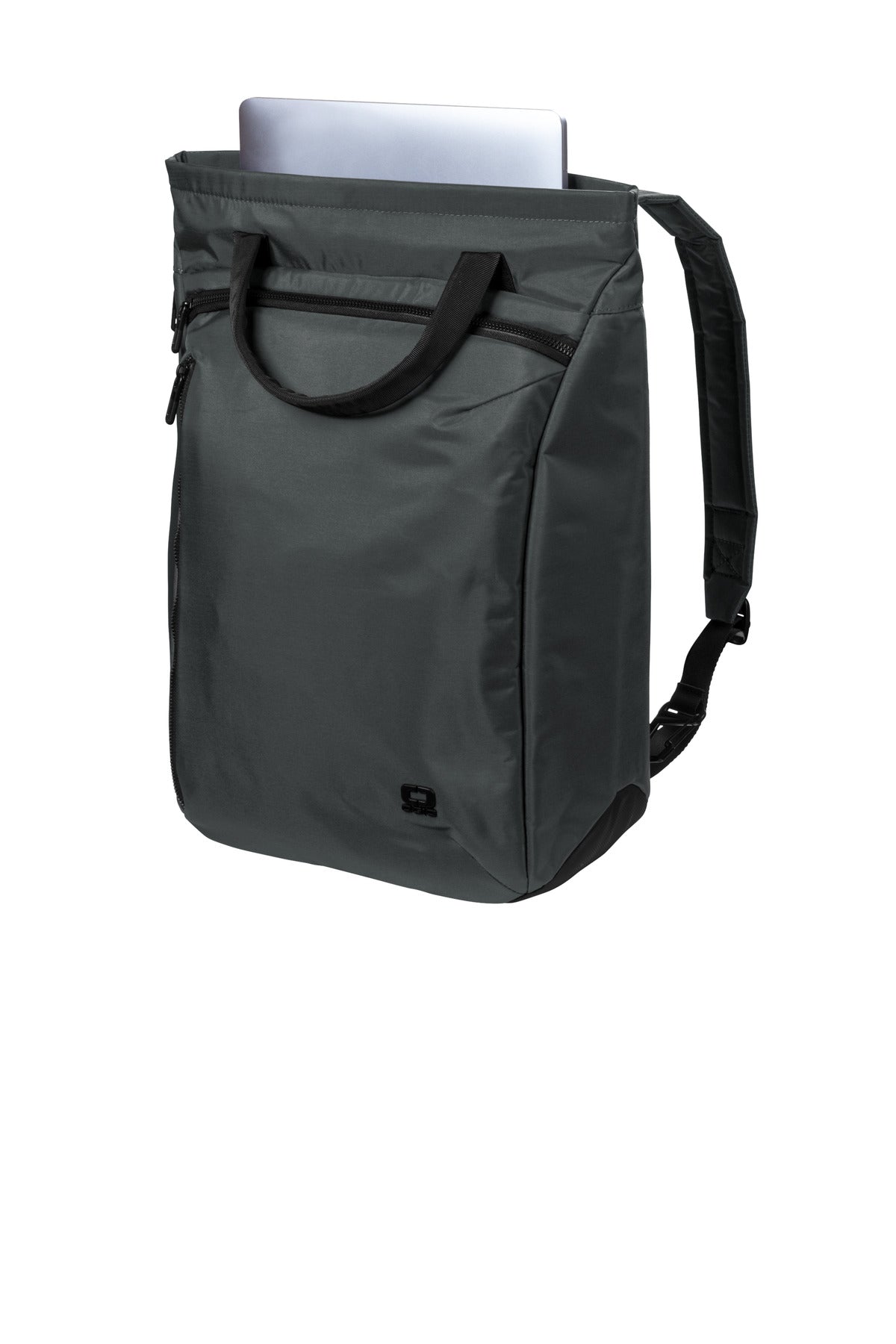 Left View of TarmacGrey OGIO Evolution Convertible 94001 plain