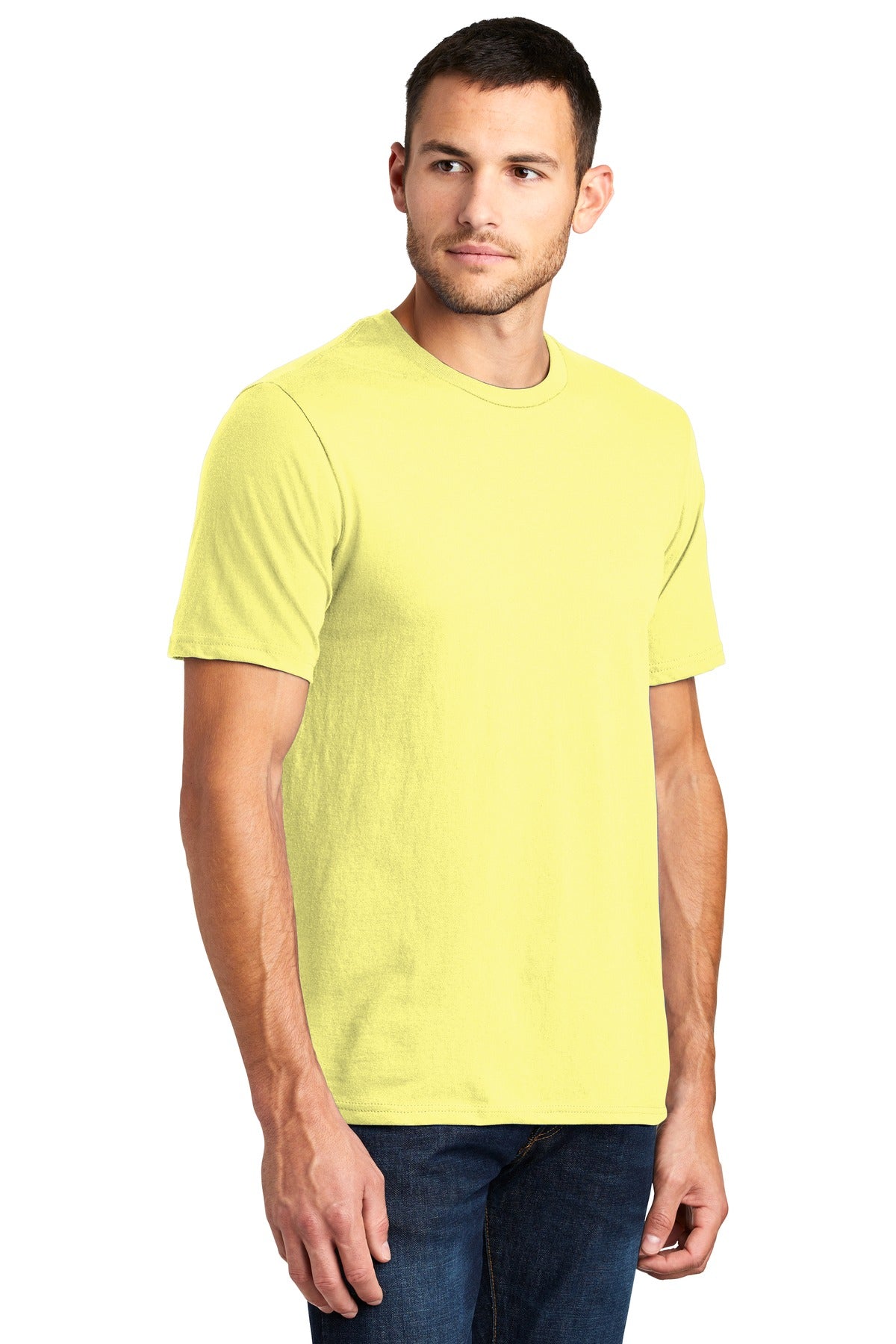 Lemon Yellow District Very Important Tee . DT6000 plain