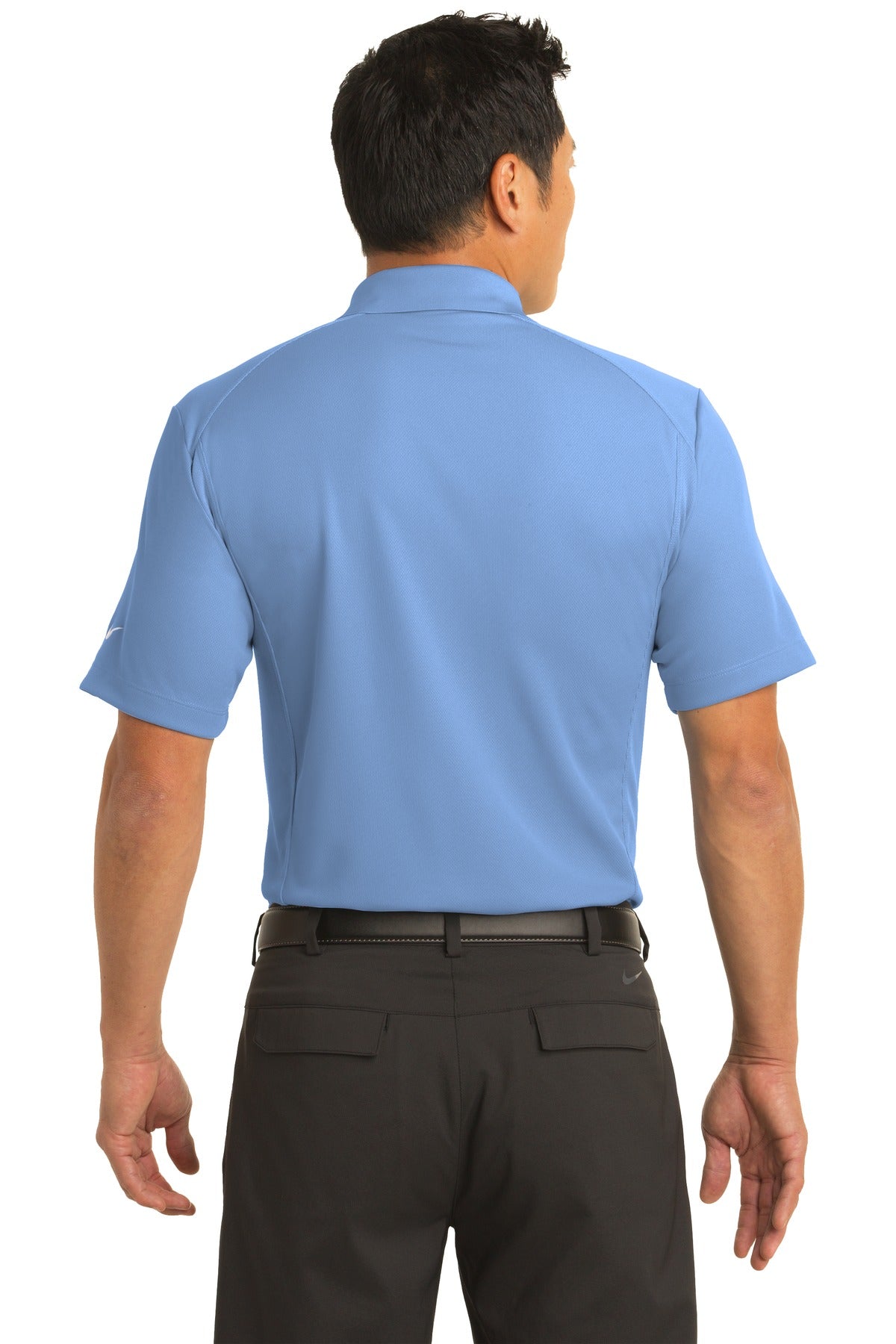 Light Blue Nike Dri-FIT Classic Polo. 267020 plain