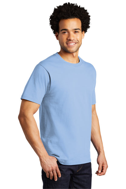 Light Blue Port & Co Bouncer Tee PC600 plain