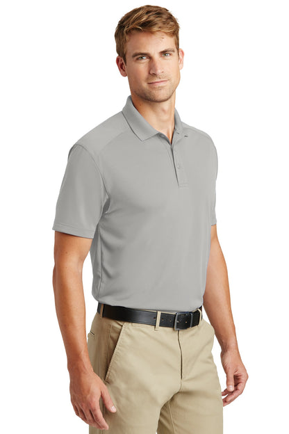 Light Grey CornerStone Select Lightweight Snag-Proof Polo. CS418 plain