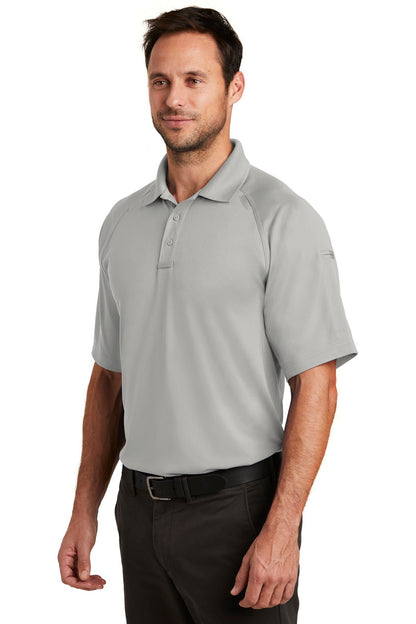 Light Grey CornerStone Select Lightweight Snag-Proof Tactical Polo. CS420 plain