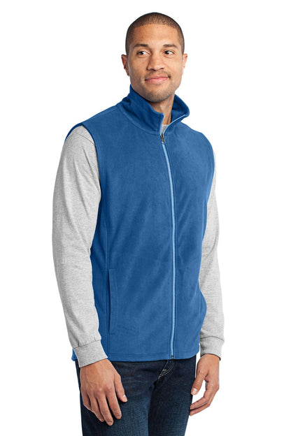 Light Royal Port Authority Microfleece Vest. F226 plain